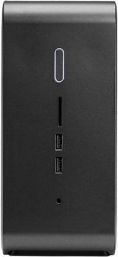 Неттоп Intel BKNUC9V7QNX2 Nettop NUC, Core i7-9850H, 4.6 GHz Turbo, DDR4-2400/2666 SODIMM (up to 64GB/32GB max), UHD Graphics P630 (HDMI 2.0a+2x Thbolt3), 4xUSB3.1, 2x m.2 SSD , 2xGBL, WiFi+BT, SDXC slot, Black, powercord EU, vPro, AMT, 999DNL BKNUC9 BKNUC9V7QNX2