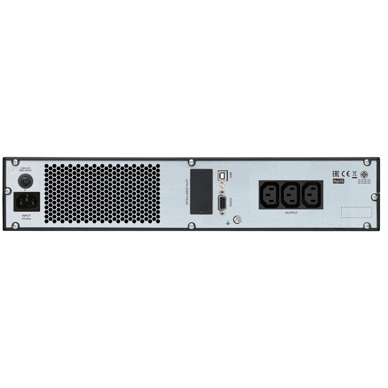 Источник бесперебойного питания APC Easy UPS SRV On-Line, 1000VA/800W, LCD, USB, SmartSlot, (3) IEC 320 C13, RM SRV1KRIRK SRV1KRIRK