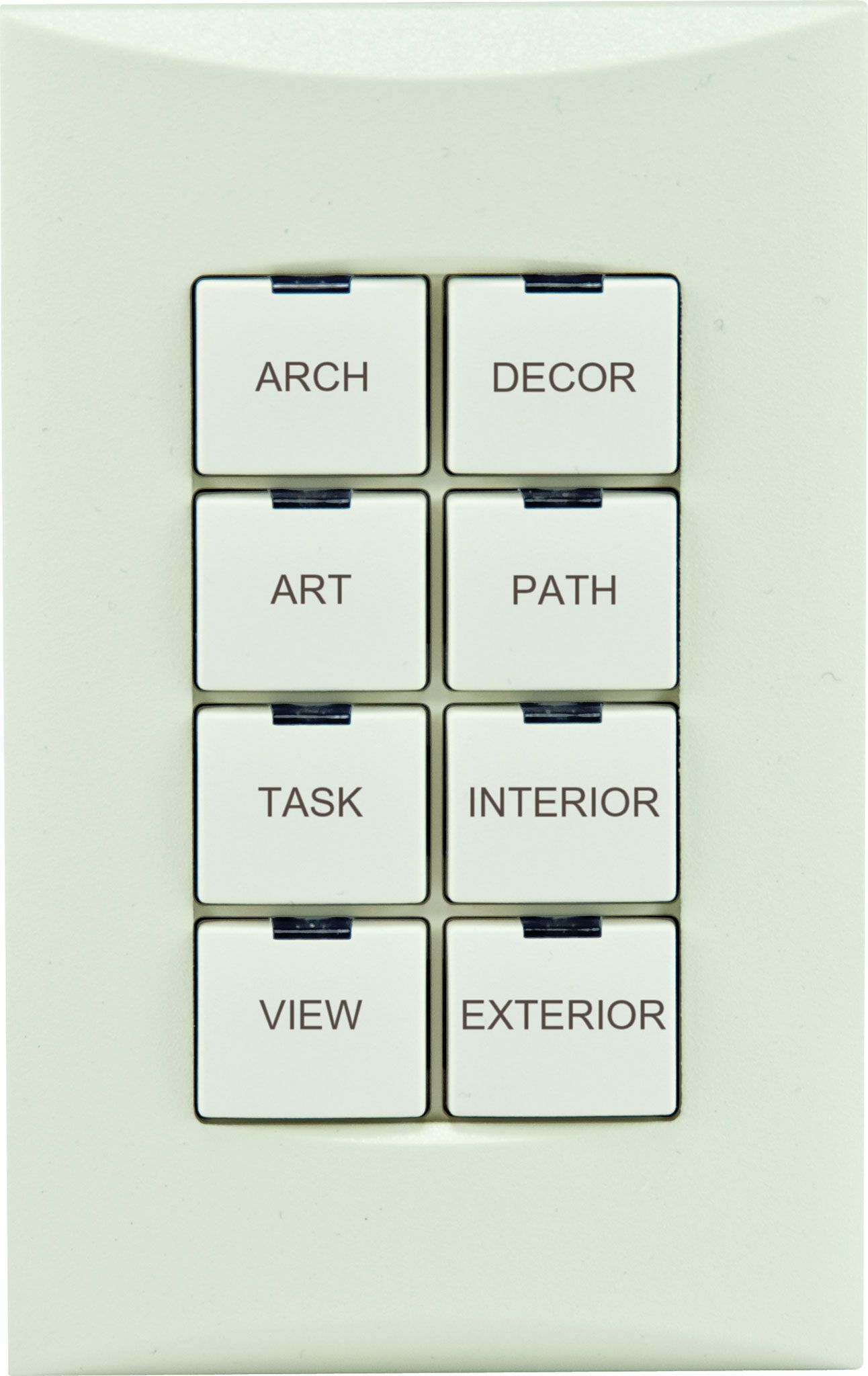 Панель управления Crestron 1-Gang Architectural Faceplate for CNX-B Designer Keypads, Stainless Steel B-G1-FPAR-S/STEEL B-G1-FPAR-S/STEEL #2