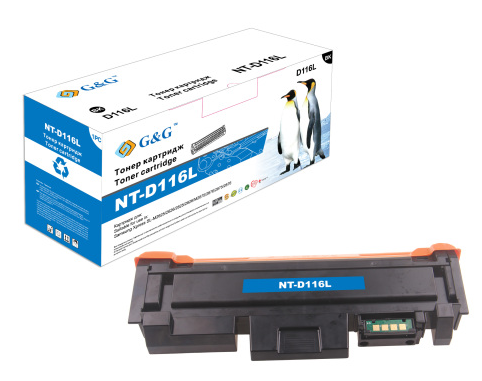 Тонер-картридж G&G для Samsung SL-M2625/2626/2825/2826/2675/2876/2875/2876 (3000стр) NT-D116L NT-D116L