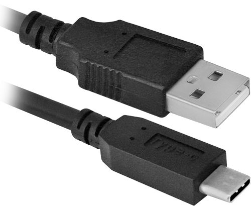 Адаптер Defender USB USB09-03PRO USB2.0 AM-C Type, 1.0 м 87492 87492