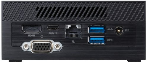 Персональный компьютер ASUS Mini PC PN41-BP037ZV Pentium N6000/4Gb/128GB M.2/1x USB 3.2 Gen 1 Type-C/3x USB 3.1/MiniDisplayPort/RJ45/Wi-Fi 802.11 a/b/g/n/BT5 /Windows 10 Pro/0,7Kg/Black 90MS0273-M00370 90MS0273-M00370