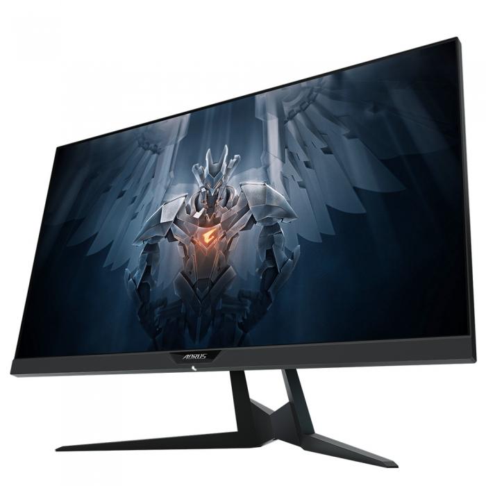 Монитор Gigabyte 27" Aorus Gaming monitor (IPS, 2560x1440, HDMI+HDMI+DP, 1ms, 178°/178°, 350 cd/m, 12M:1, 1000:1, 2xUSB3.0), RTL FI27Q-EK FI27Q-EK