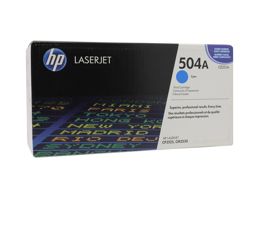 Картридж HP CE251A синий для CLJ CM3530 CE251A #2