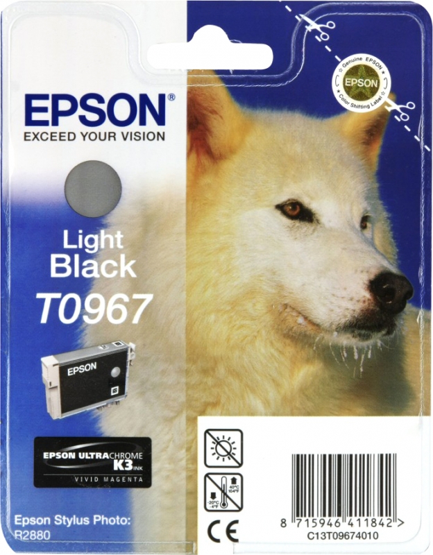 Картридж серый T0967 для Epson Stylus Photo R2880 (6210 стр.) (C13T09674010) C13T09674010 #1
