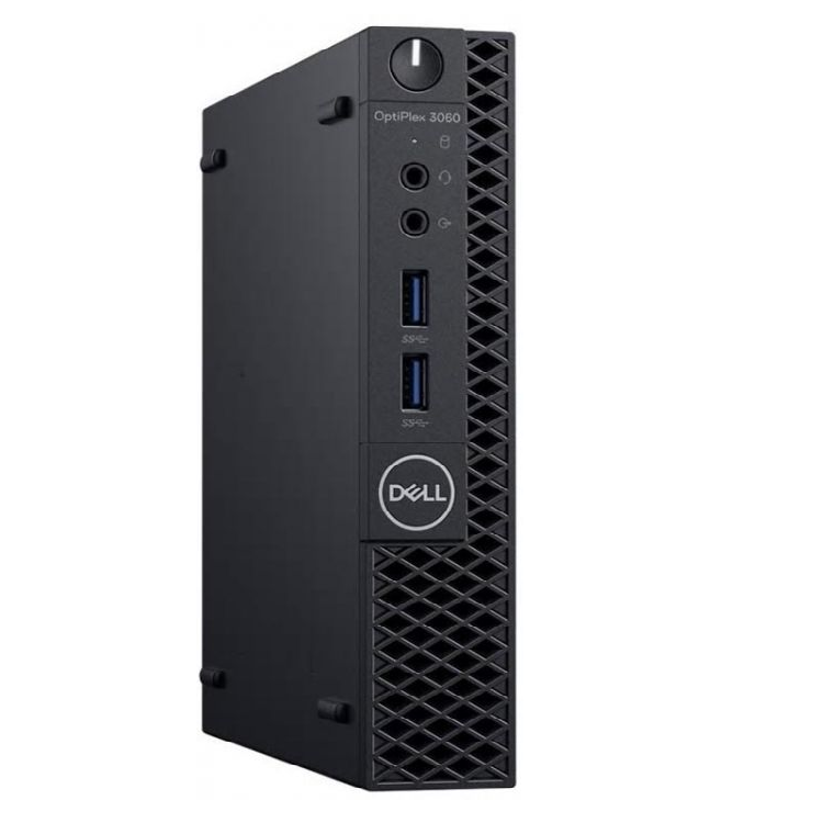 Персональный компьютер Dell Optiplex 3060 Micro Core i5-8500T (2,1GHz)8GB (1x8GB) DDR4256GB SSDIntel UHD 630W10 ProTPM1 years NBD 3060-7618 3060-7618