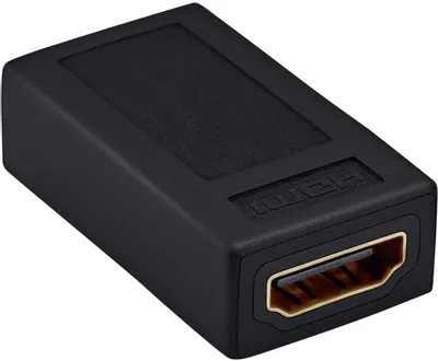 Адаптер Buro аудио-видео HDMI (f)/HDMI (f) Позолоченные контакты черный  BHP-ADP-HDMI-2.0 BHP-ADP-HDMI-2.0
