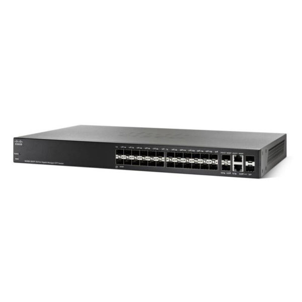Коммутатор Cisco SG350-28SFP 28-port Gigabit Managed SFP Switch SG350-28SFP-K9-EU SG350-28SFP-K9-EU