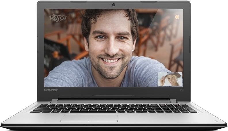 Ноутбук Lenovo IdeaPad 300-15ISK,Core i5 6200U,15.6"HD,8Gb,1Tb,R5 M430 2Gb,DVD-RW,Wi-Fi,Bluetooth,CAM,Win10,Silver (80Q701K1RK) 80Q701K1RK