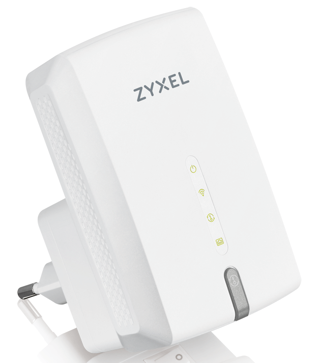 Повторитель Zyxel WRE6602 MU-MIMO Dual-Band Wireless AC1200 Range Extender/AP/Bridge, 802.11a/b/g/n/ac (300+867 Мбит/с), 1xLAN WRE6602-EU0101F WRE6602-EU0101F