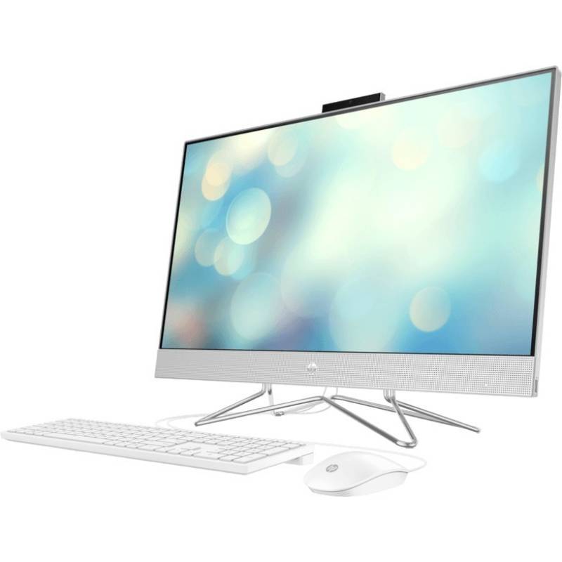 Моноблок HP 27-dp1013ur NT 27" FHD(1920x1080) Core i3-1125G4, 4GB DDR4 3200 (1x4GB), SSD 256Gb, Intel Internal Graphics, noDVD, kbd&mouse wired, HD Webcam, Natural Silver, Win10, 1Y Wty 3V0K5EA 3V0K5EA