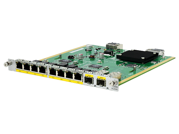 Модуль HPE MSR 8p BASE-T/2p Combo Swch HMIM Mod JG741A JG741A