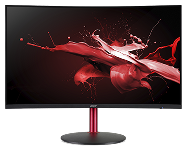 Монитор Acer 31.5" Nitro XZ322QUPbmiiphx (16:9)/VA(LED)/ZF/DisplayHDR 400/2560x1440/HDMI1/2:144Hz, DP:165Hz/4ms/400nits/3000:1/2xHDMI(2.0)+DP(1.4)+Audio Out/3Wx2/DP/HDMI FreeSync/Black Curved 1500R UM.JX2EE.P04 UM.JX2EE.P04 #3