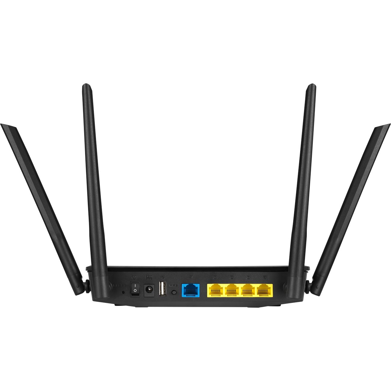 Роутер Asus RT-AC59U //  роутер  802.11b/g/n/ac, до 600 + 867Мбит/c, 2,4 + 5 гГц, 4 антенны, USB, GBT LAN ; 90IG0540-BO9400 RT-AC59U RT-AC59U