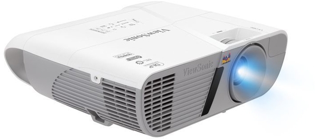 Проектор ViewSonic PJD7828HDL DLP, 1080p 1920x1080, 3200Lm, 22000:1, HDMI, MHL, 1x10W speaker, 3D Ready, lamp 10000hrs, White, 2.4kg VS16230 VS16230