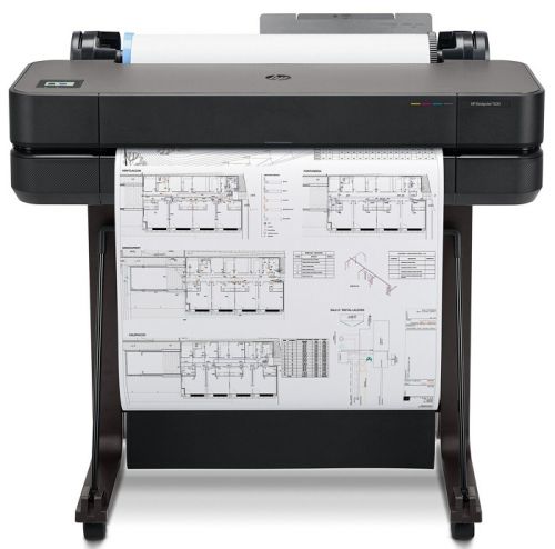 Плоттер HP DesignJet T630 24" 4color, 2400x1200dpi, 1Gb, 30spp (A1), USB/GBE/Wi-Fi, stand, mediabin, rollfeed, sheetfeed, tray 50 (A3/A4), autocutter, GL/2, 1y warr 5HB09A 5HB09A #4