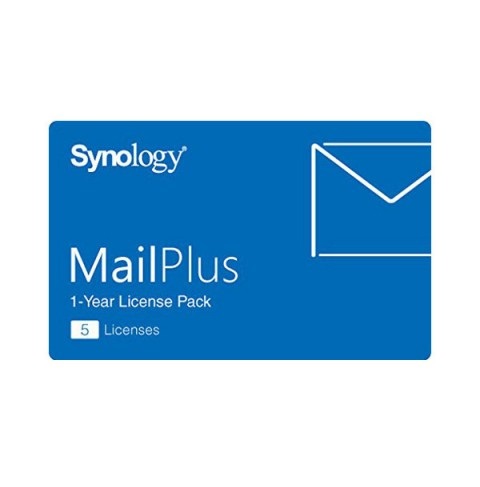 Электронный ключ Synology MailPlus 5 email accounts activation pack MAILPLUS 5 LICENSES MAILPLUS 5 LICENSES