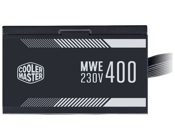 Блок питания Cooler Master MWE White 400 230V 400W A/EU Cable RTL MPE-4001-ACABW-EU MPE-4001-ACABW-EU