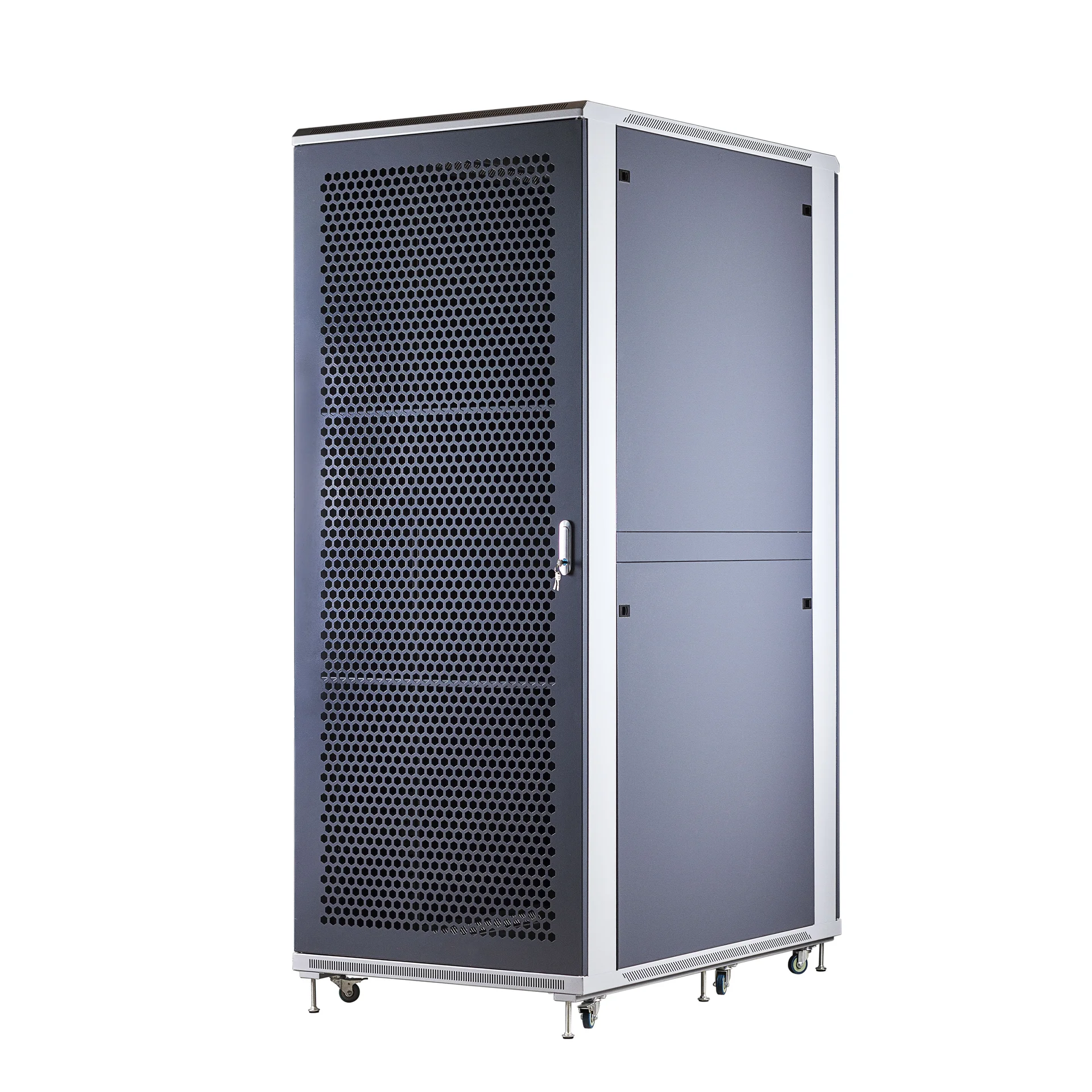 Шкаф C3 Solutions  телекоммуникационный 42U 800*1200, черный, дверь перф. C3.RF4209 C3.RF4209 #1