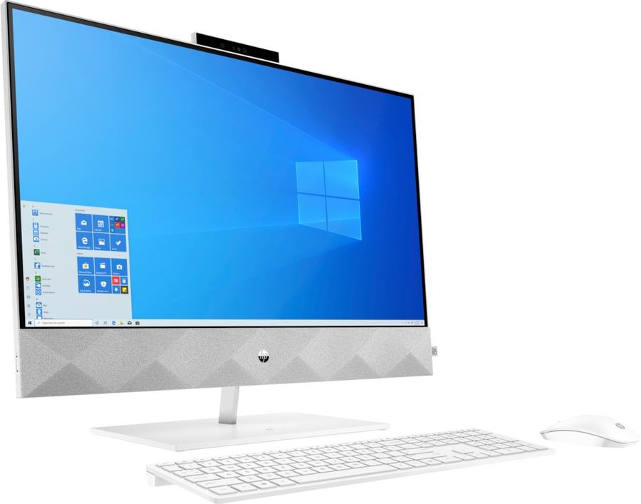 Моноблок HP Pavilion I 27-d0010ur Touch 27" FHD(1920x1080) Core i5-10400T, 8GB DDR4 2666 (1x8GB), SSD 256Gb, nVidia Gef MX350 2GB, no DVD, kbd&mouse wireless, 5MP Webcam, White, Win10, 1Y Wty 14Q45EA 14Q45EA