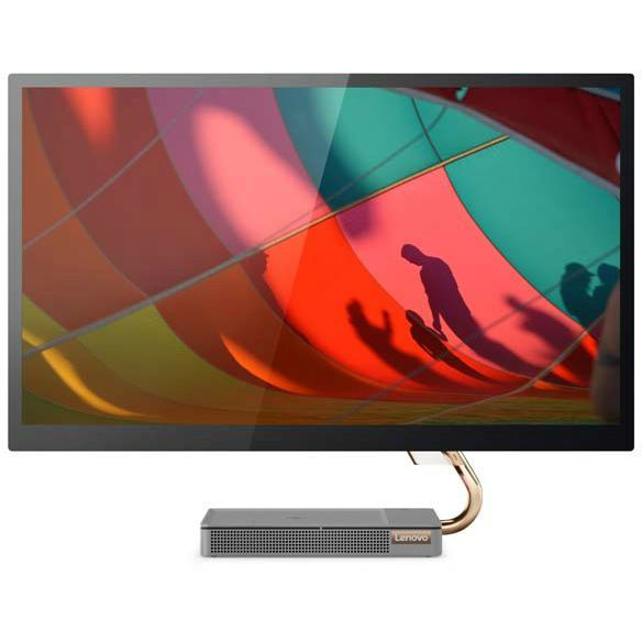 Моноблок Lenovo IdeaCentre AIO A540-27ICB   27"(2560x1440)/Intel Core i7 9700T(2Ghz)/8192Mb/1000+256SSDGb/noDVD/Int:Intel UHD Graphics 630/BT/WiFi/war 1y/grey/ F0EK0012RK F0EK0012RK
