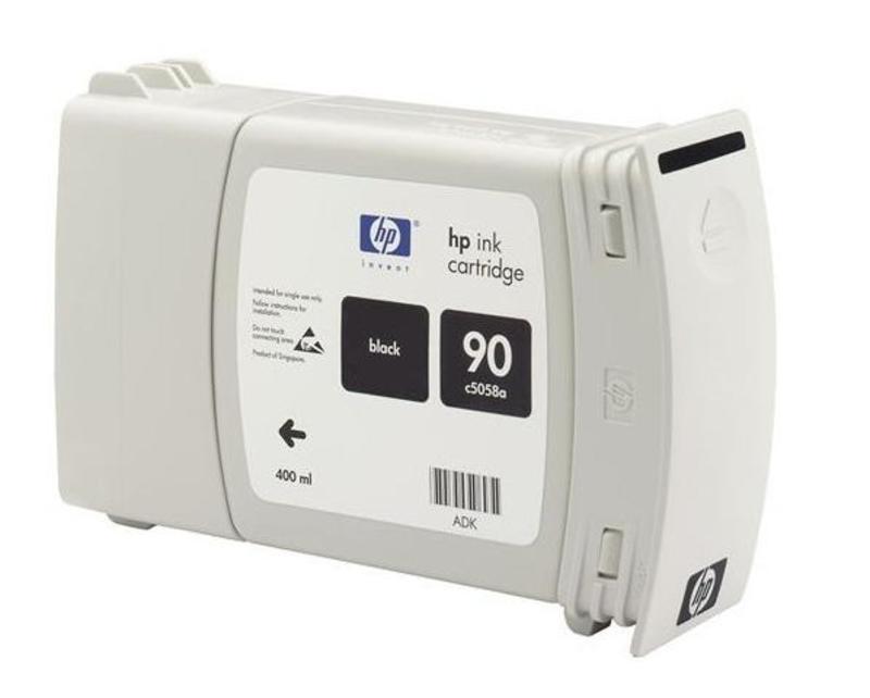 Картридж струйный HP №90 черный для HP DJ 4000/4000ps/4500/4500p (400мл) C5058A C5058A