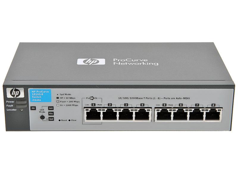 Коммутатор HPE 1810-8G J9449A J9449A #4