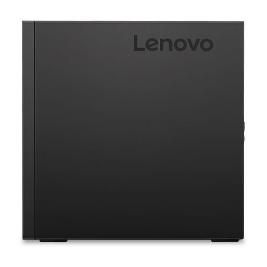 Персональный компьютер Lenovo ThinkCentre Tiny M720q slim i5 8400T (1.7)/8Gb/SSD256Gb/UHDG 630/Windows 10 Professional 64/GbitEth/WiFi/BT/65W/ клавиатура/мышь/черный 10T7004NRU 10T7004NRU