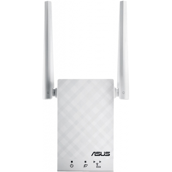 Репитер Asus RP-AC55 // WI-FI репитер, 802.11n + 802.11 ac, до 300 + 867Мбит/c, 2,4 + 5 гГц, GBT LAN ; 90IG03Z1-BN3R00 RP-AC55 RP-AC55