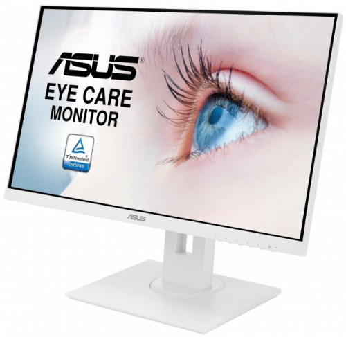 Монитор ASUS 23.8" VA24DQLB-W белый IPS LED 5ms 16:9 HDMI M/M матовая HAS Pivot 1000:1 250cd 178гр/178гр 1920x1080 D-Sub DisplayPort FHD USB 5.5кг 90LM0548-B03370 90LM0548-B03370