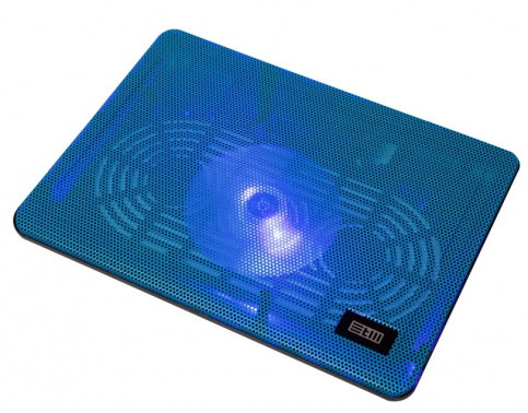 Подставка STM охлаждающая TM Laptop Cooling IP5 Blue (15,6", 1x(160x160), 2xUSB, 4 LED backlight, Black plastic+metal mech) IP5 Blue IP5 Blue #4