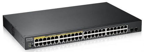 Коммутатор Zyxel Smart L2 PoE+ GS1900-48HPv2, rack 19", 48xGE (24xPoE+), 2xSFP, бюджет PoE 170 Вт GS190048HPV2-EU0101F GS190048HPV2-EU0101F #3