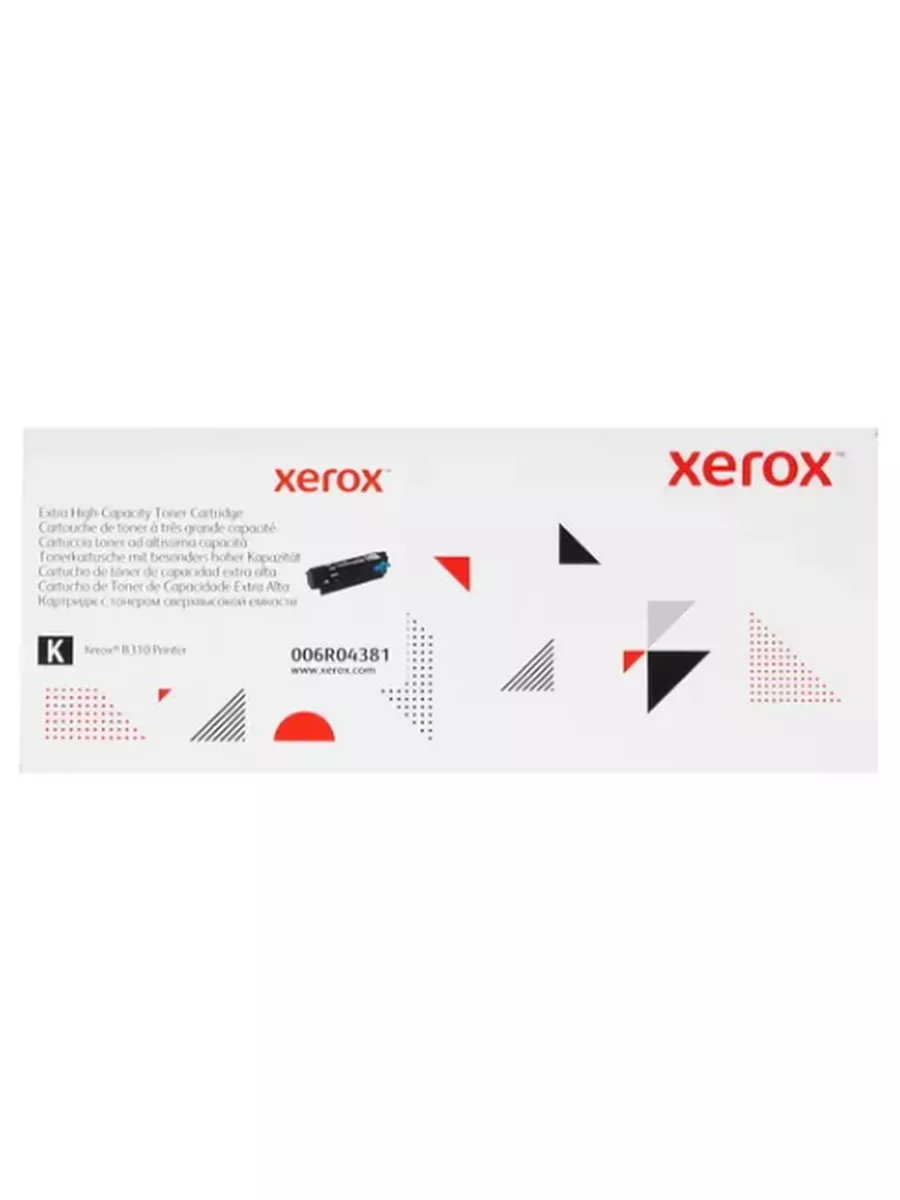 Тонер-картридж Xerox для B310 20К стр., черный  006R04381 006R04381