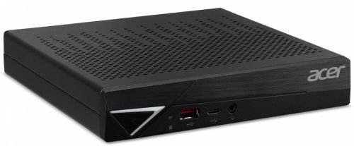 Неттоп Acer Veriton EN2580 Cel 6305 (1.8) 4Gb SSD128Gb UHDG 630 DVDRW Eshell GbitEth 300W клавиатура мышь черный DT.VV6MC.002 DT.VV6MC.002