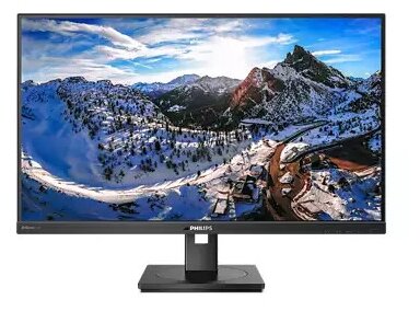 Монитор Philips 27" 279P1 4K 3840x2160 60Гц IPS W-LED 16:9 4ms 2*HDMI DP 1xUSB-C/4xUSB 3.2 RJ45 50M:1 1000:1 178/178 350cd HAS Pivot Tilt Swivel Speakers Black 279P1/00 279P1/00
