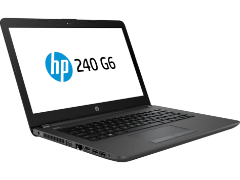 Ноутбук HP 240 G6 14" (1366x768), i5-7200U, 8Gb, 256Gb SSD,DVDRW, 1.8kg,1y,Silver,Win10Pro  4BD06EA 4BD06EA