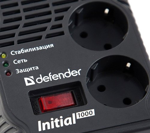 Стабилизатор напряжения Defender AVR Initial 1000 VA УТ-00017812 #4