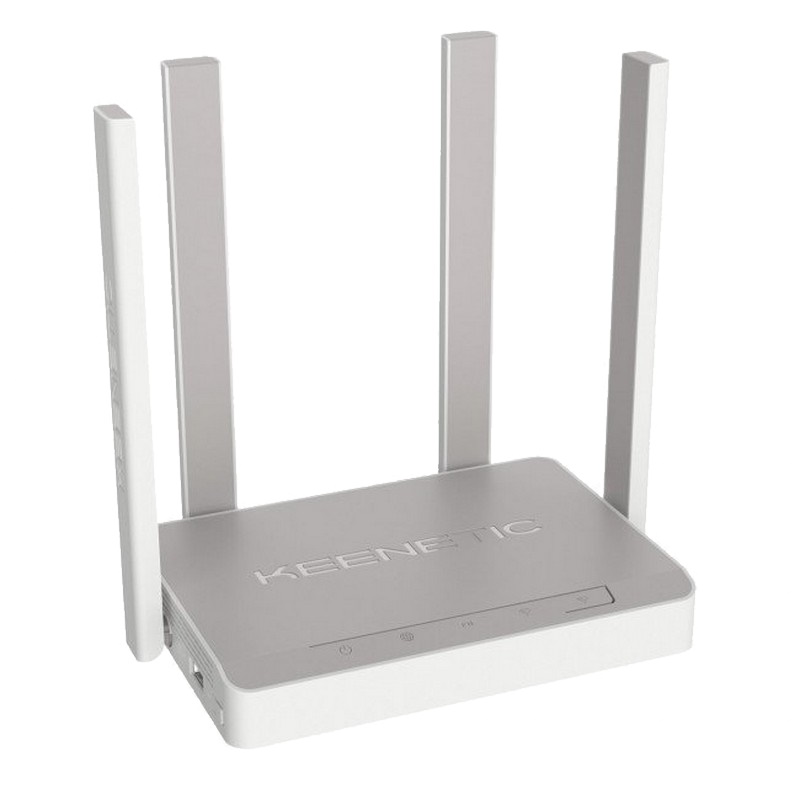 Интернет-центр Keenetic Extra двухдиапазонный с Mesh Wi-Fi AC1200, усилителями сигнала, управляемым коммутатором и многофункциональным портом USB KN-1711 KN-1711