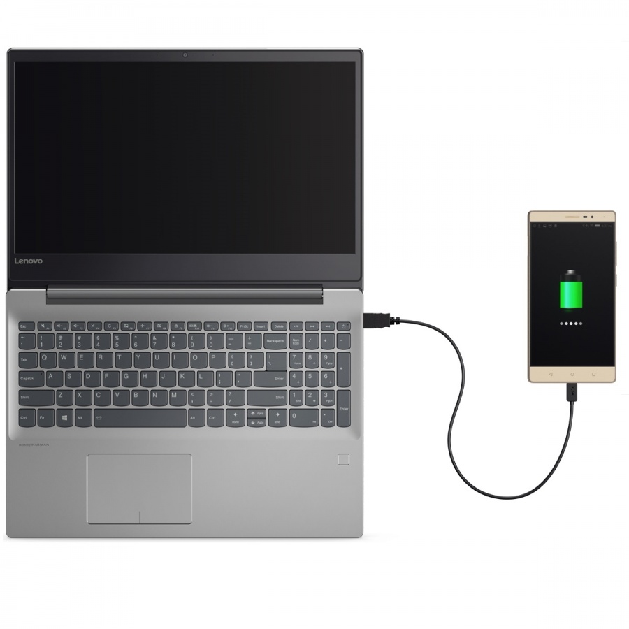 Ноутбук Lenovo 720S-13IKB Core i7 7500U, 13.3" FHD Touch, 8Gb, SSD 256Gb, Wi-Fi, Bluetooth, CAM, Win10Pro платиновый 81A80072RK 81A80072RK