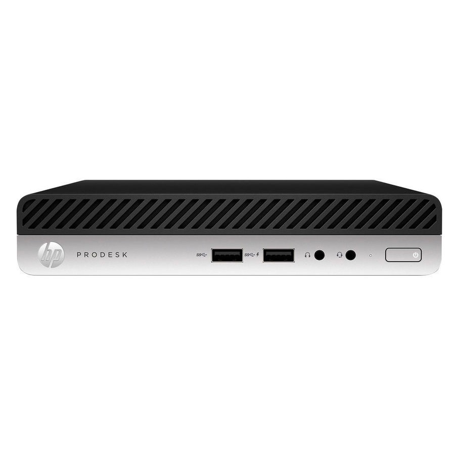 Компьютер HP ProDesk 405 G4 Mini Ath Pro 200E (3.2)/8Gb/SSD256Gb/Vega 3/Free DOS/GbitEth/65W/клавиатура/мышь/черный  7PH01EA 7PH01EA