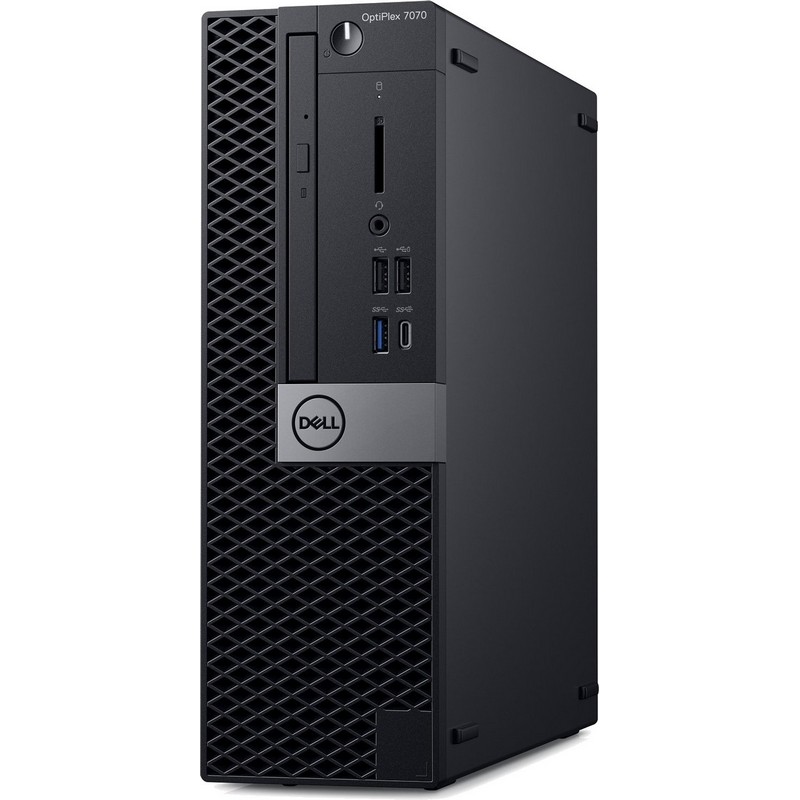 Компьютер Dell Technologies Optiplex 7070 SFF Core i7-9700 (3,0GHz) 8GB (1x8GB) DDR4 256GB SSD Intel UHD 630 TPM Linux 3 years NBD 7070-2011 7070-2011