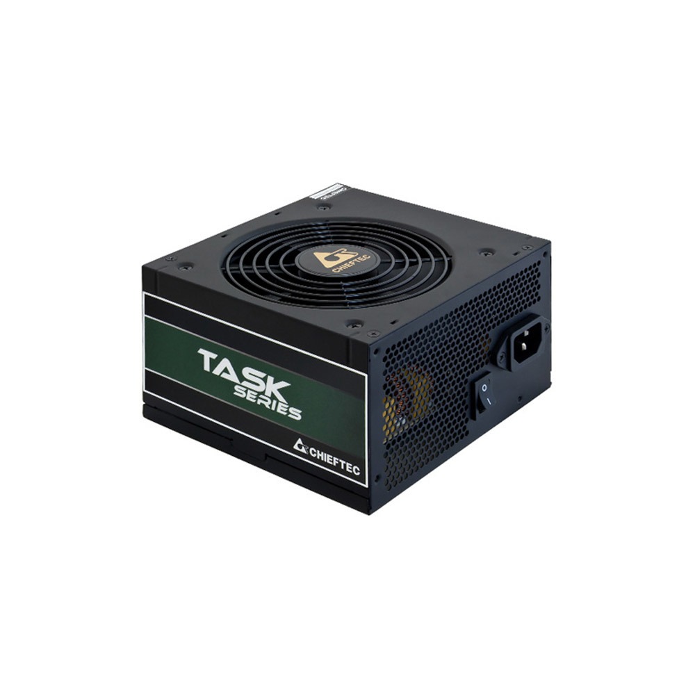 Блок питания Chieftec 500W ATX 2.3, 80 PLUS BRONZE, Active PFC, 120mm fan, power cord TPS-500S TPS-500S
