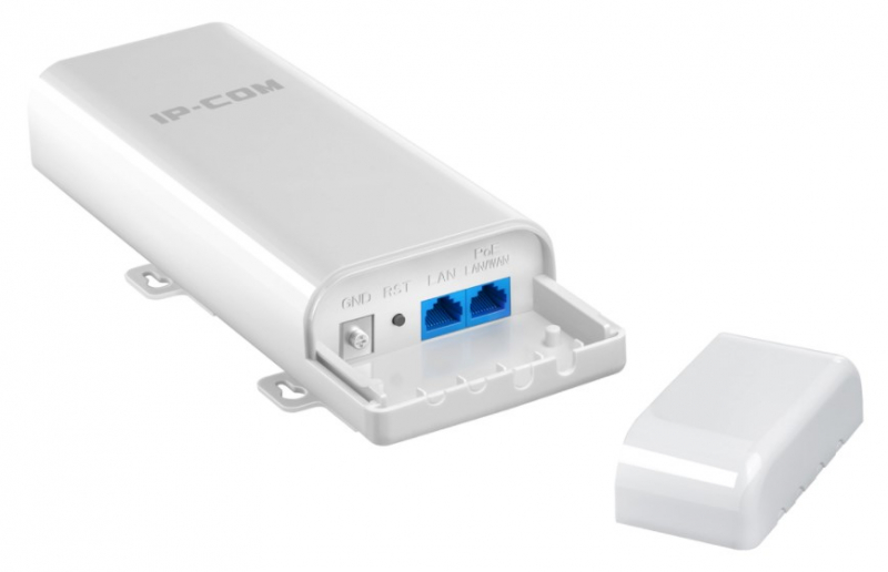 Беспроводной мост IP-COM N150 2.4ГГц. Дальность до 5км. Outdoor P-t-P (P-t-MP) AP  - 5km max, 2FE  ports (Passve POE), 12dBi antenna (60Hx30V) ,6KV Lightning Protection. AP615 AP615