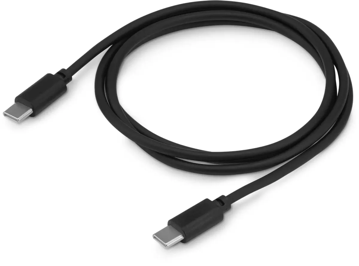 Кабель Buro USB Type-C (m) - USB Type-C (m) 1м, 3A, черный PD15W PD15W