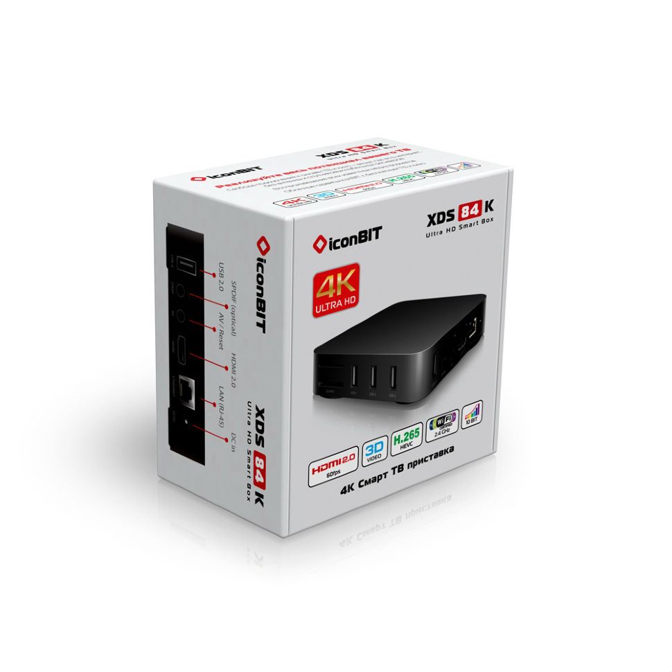 Медиаплеер iconBit XDS84K XDS84K