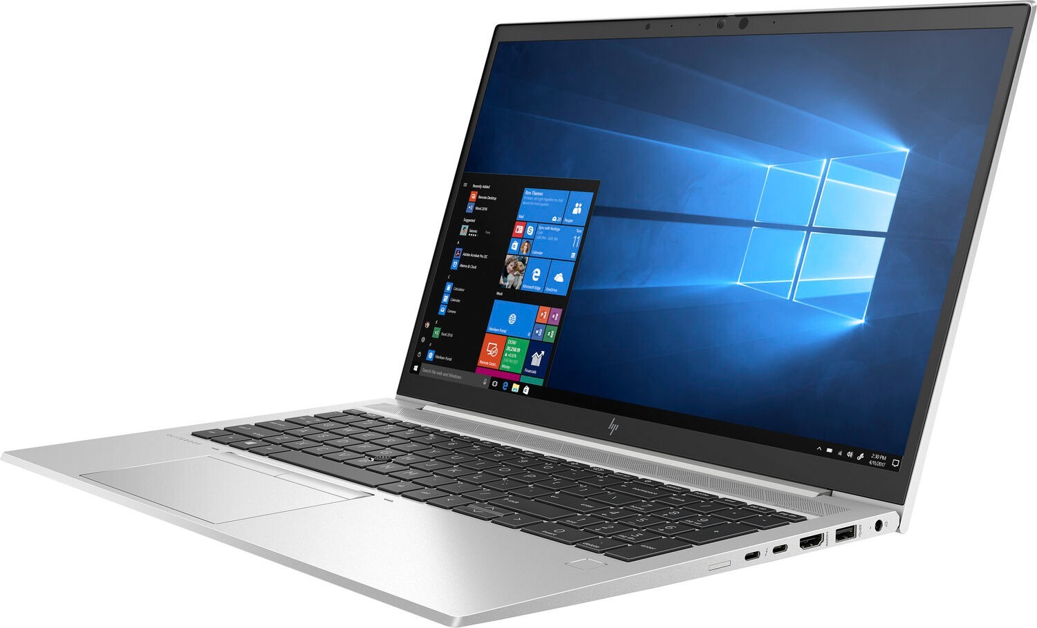 Ультрабук HP EliteBook 855 G7 AMD Ryzen 7 Pro 4750U 1.7GHz,15.6" FHD (1920x1080) IPS AG,8Gb DDR4-3200MHz(1),256Gb SSD NVMe,Al Case,56Wh,FPS,Kbd Backlit,Numpad,1.7kg,Silver,3yw,Win10Pro 204G9EA 204G9EA