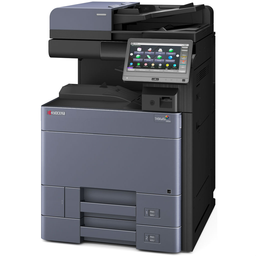 МФУ Kyocera TASKalfa 2553ci (A3,25/12 ppm A4/A3,4 GB+32 GB SSD,Network,дуплекс,без крышки. Без старт.тонера) 1102VH3NL0 1102VH3NL0