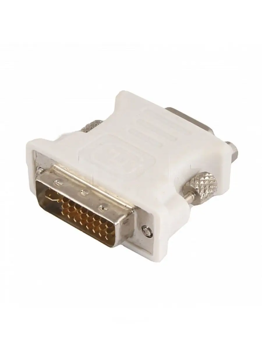 Переходник Cablexpert DVI-VGA, 29M/15F, черный, пакет A-DVI-VGA-BK A-DVI-VGA-BK