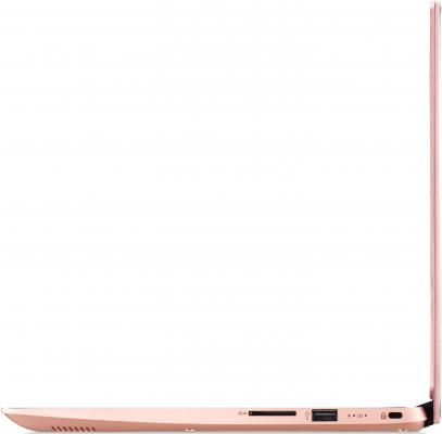 Ультрабук Acer Swift 3 SF314-58-54AP Core i5 10210U/8Gb/SSD512Gb/UMA/14"/IPS/FHD (1920x1080)/Windows 10/pink/WiFi/BT/Cam NX.HPSER.005 NX.HPSER.005