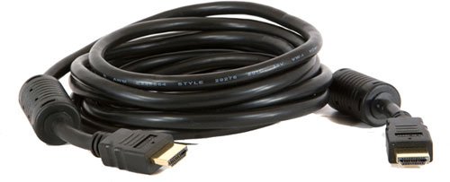 Кабель HDMI 5bites v1.4b, высокоскоростной, ethernet+3D, зол.разъемы, ферр.кольца, 7.5м.  APC-014-075 APC-014-075